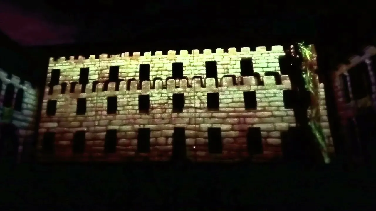 Mapping en fachada: En Joanet de sa gerra · Diada de Mallorca