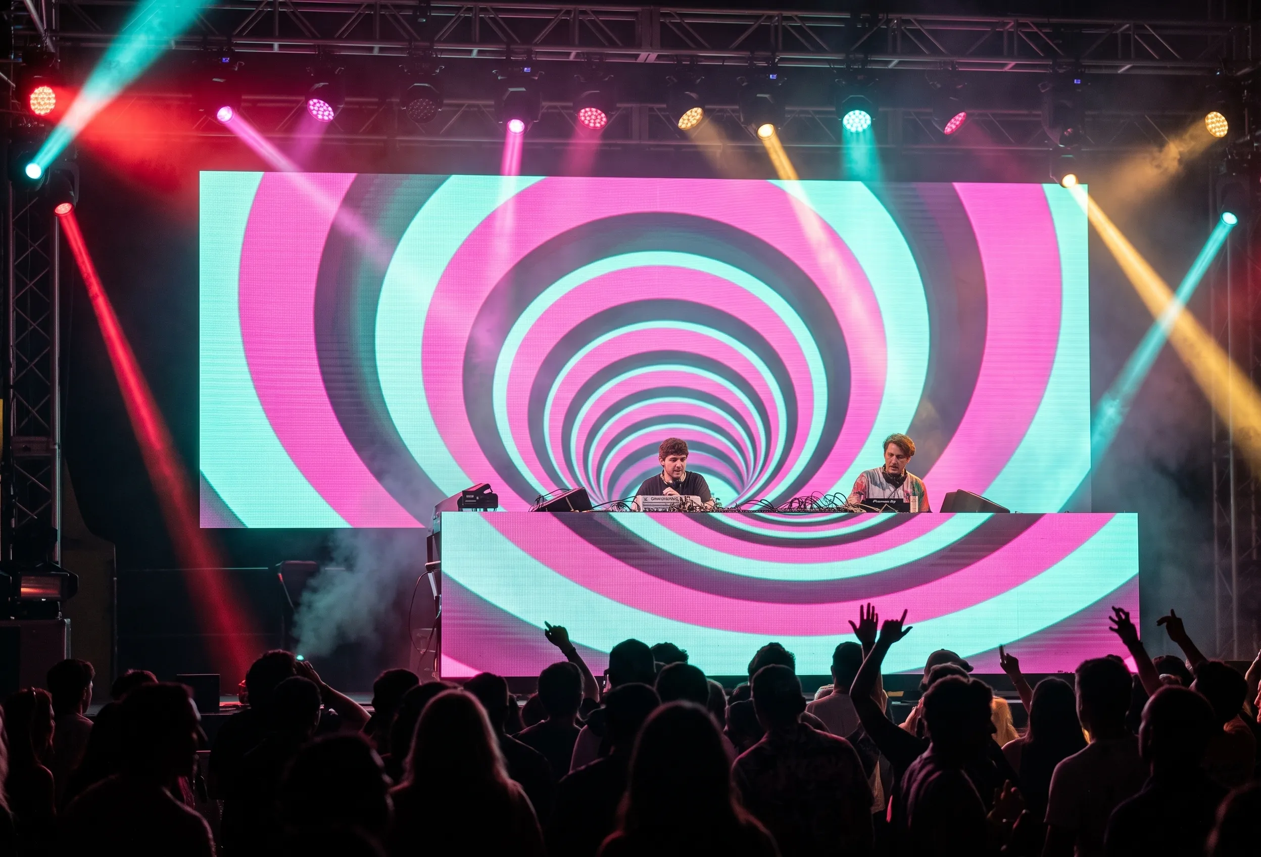 DJ mapping: DJ Javi Colors · Hotel BH Mallorca